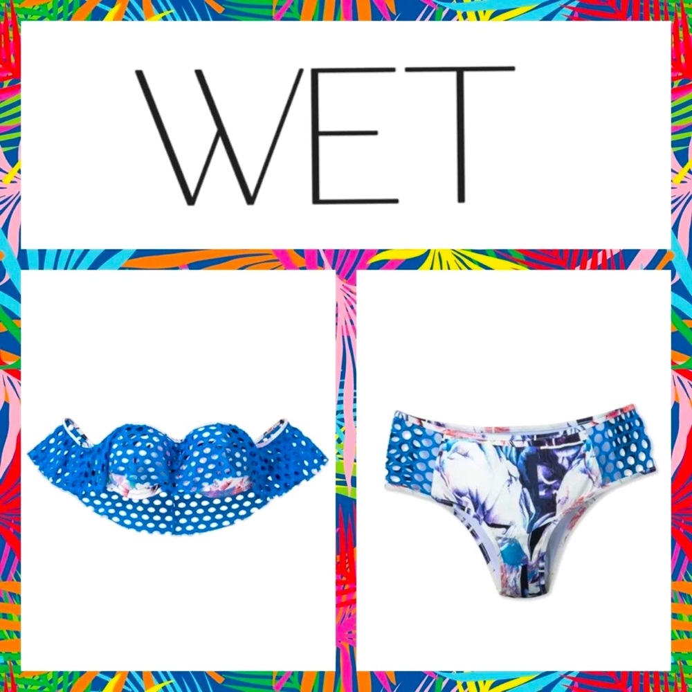 🏖NWT $206 WET SWIMWEAR BIKINI
